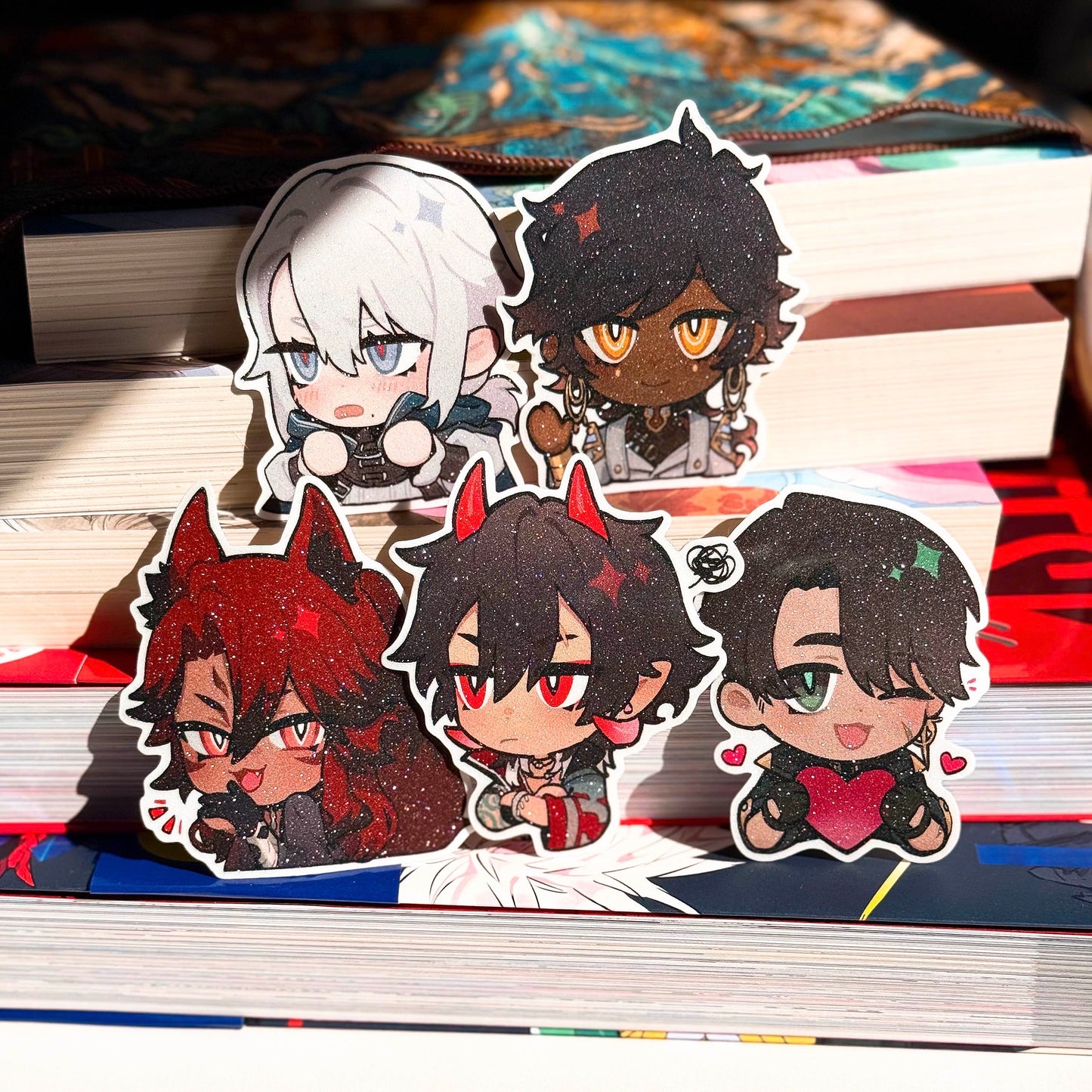 TOUCHSTARVED ✦ Glitter Vinyl Sticker