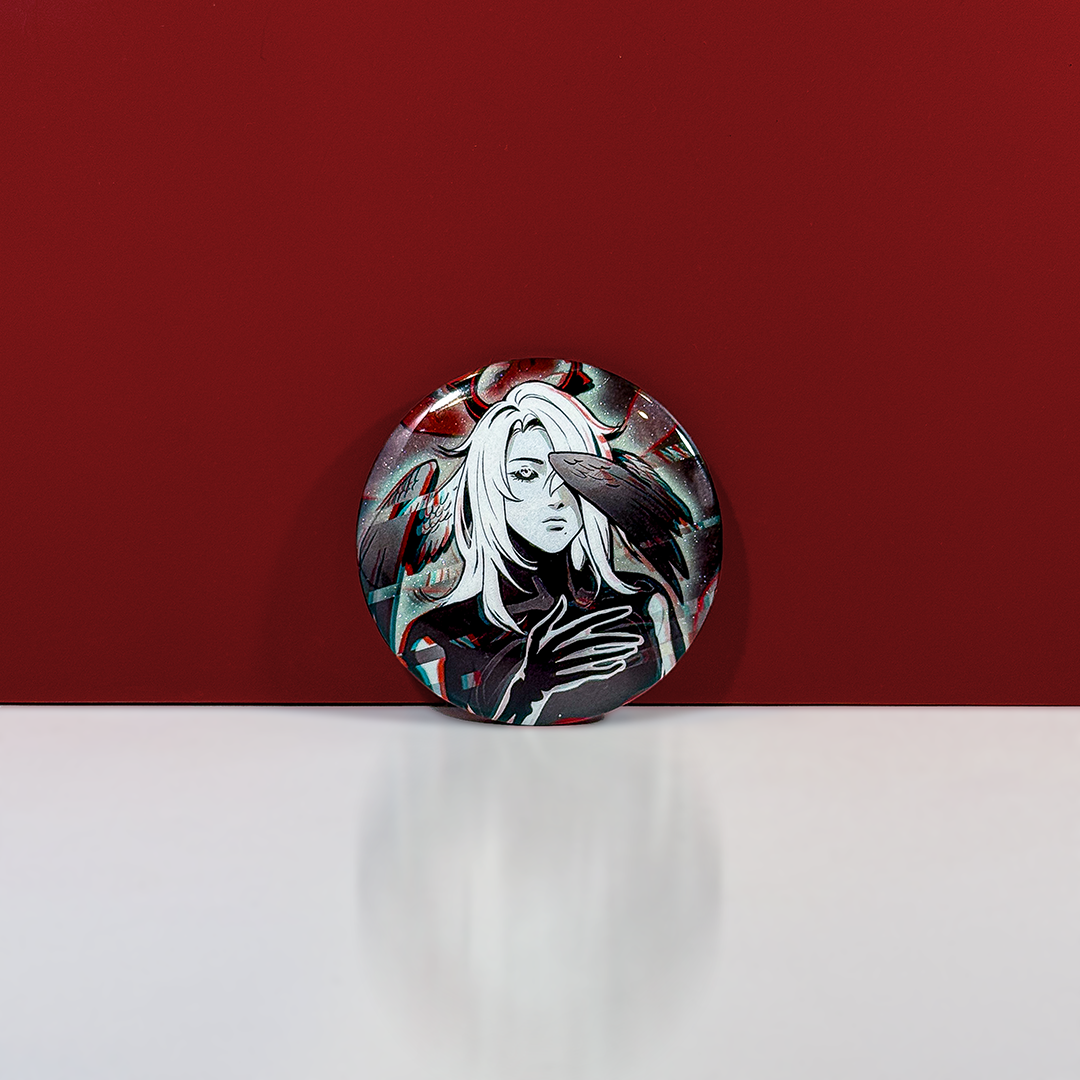 TOUCHSTARVED ✦ Halloween Glitter Badges